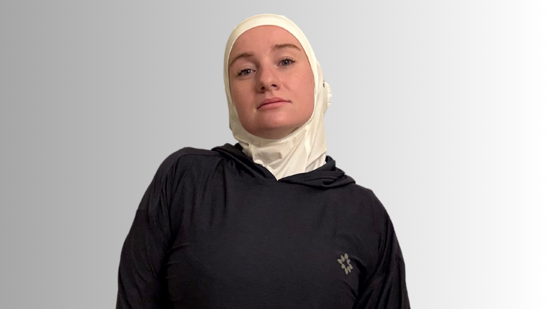 Modest Movement Coord Set – Hooded Top+ Relaxed Workout Pants in Navy