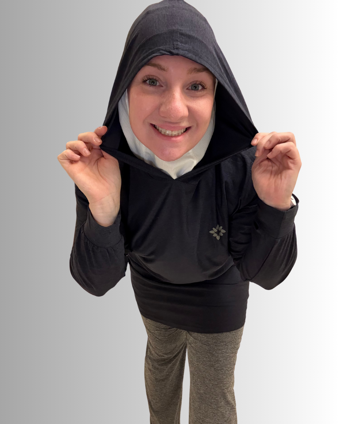 Sport hijab, sports hijab, active hijab, athletic hijab, modest activewear, active hijabi, active muslim, modest athleticwear, modest gymwear, modest sports clothes, modest gym top, modest gym shirt, islamic gym shirt, islamic gym top, loose gym shirt, loose gym top, muslim gym shirt, muslim gym top, hooded gym shirt, hooded gym top
