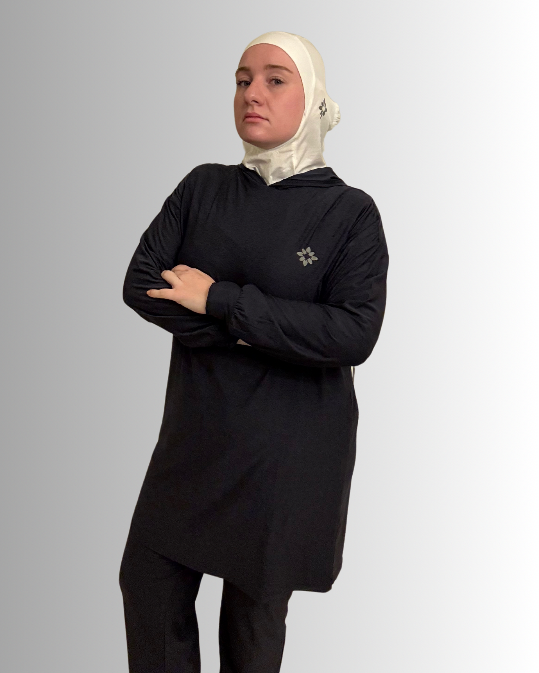 Sport hijab, sports hijab, active hijab, athletic hijab, modest activewear, active hijabi, active muslim, modest athleticwear, modest gymwear, modest sports clothes, modest gym top, modest gym shirt, islamic gym shirt, islamic gym top, loose gym shirt, loose gym top, muslim gym shirt, muslim gym top, hooded gym shirt, hooded gym top