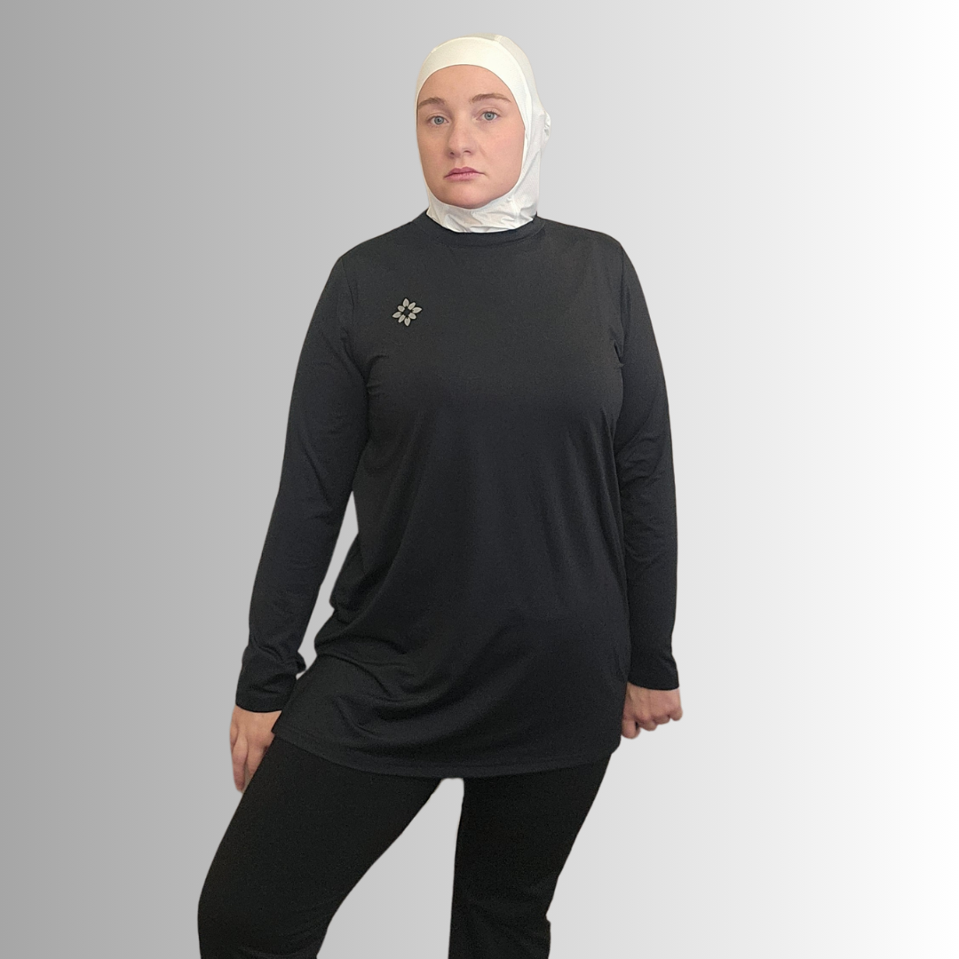 The All-Around Athlete Top in Black