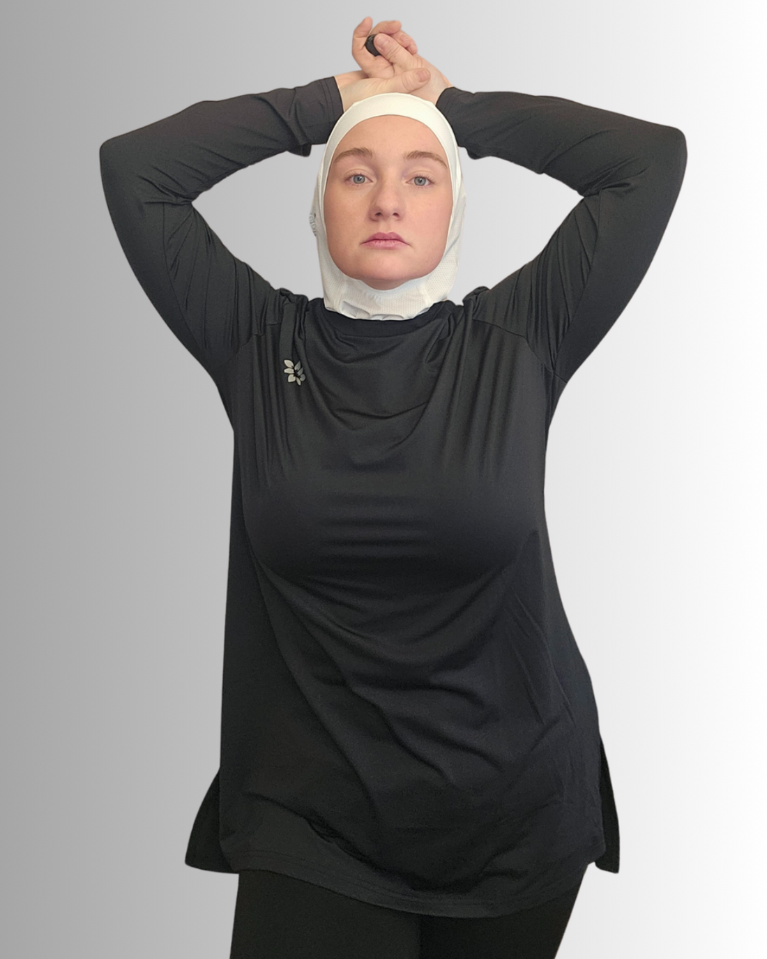 Sport hijab, sports hijab, active hijab, athletic hijab, modest activewear, active hijabi, active muslim, modest athleticwear, modest gymwear, modest sports clothes, modest gym top, modest gym shirt, islamic gym shirt, islamic gym top, loose gym shirt, loose gym top, muslim gym shirt, muslim gym top