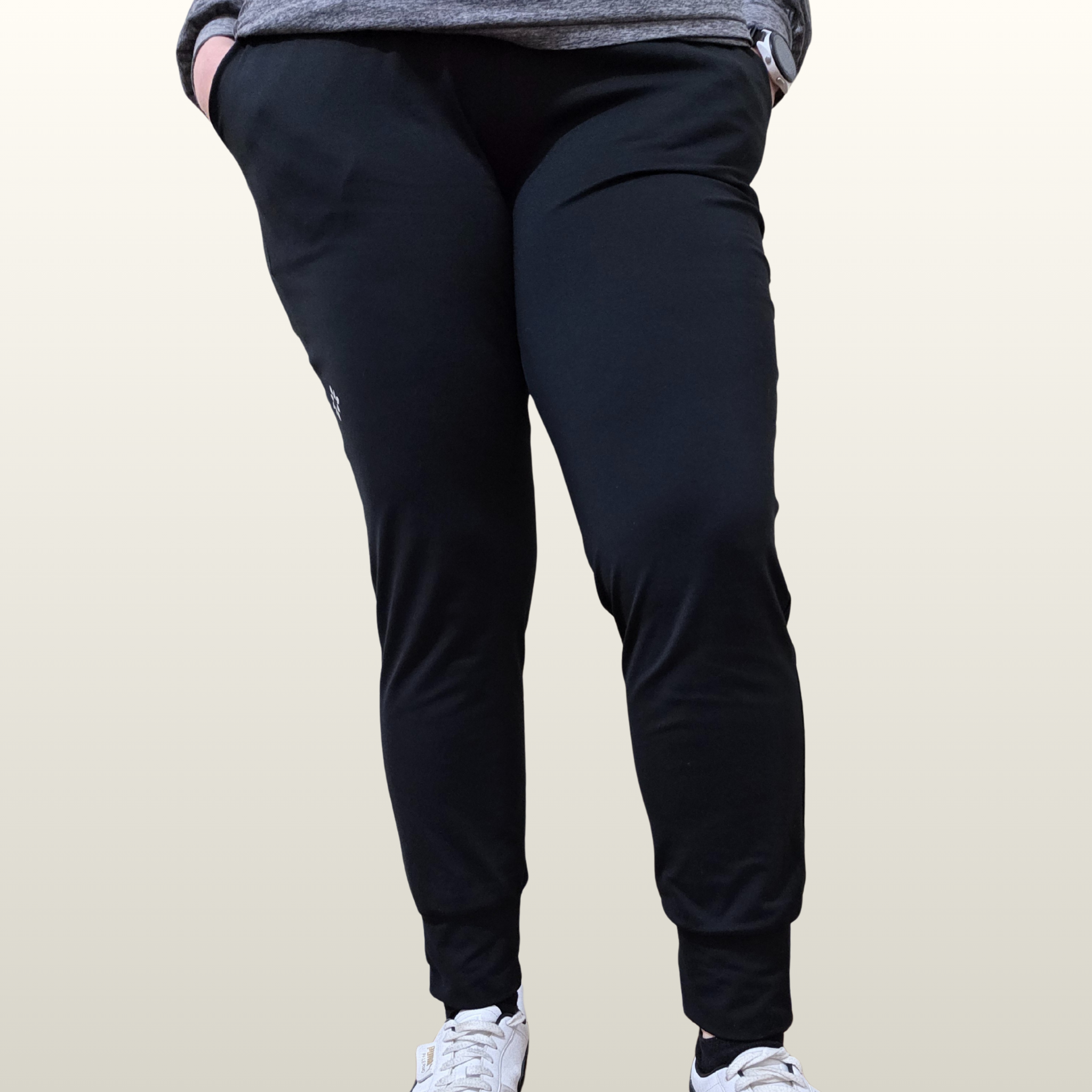 The Elite Athlete Joggers in Black