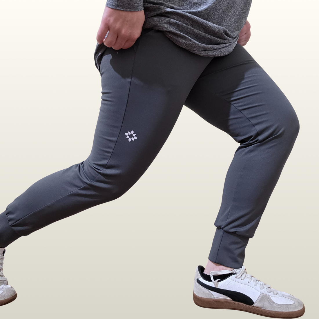 The Elite Athlete Joggers in Gray