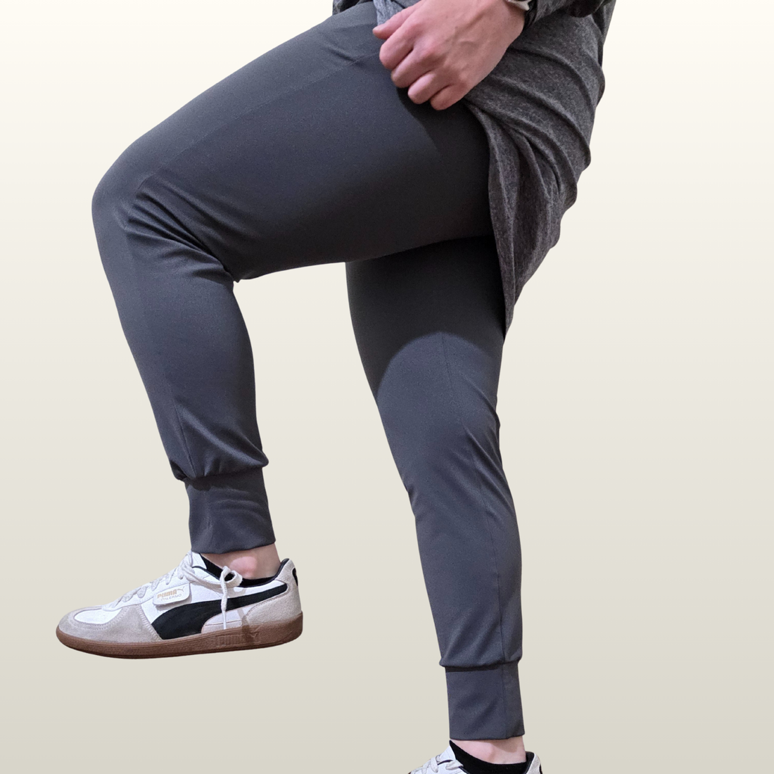 The Elite Athlete Joggers in Gray