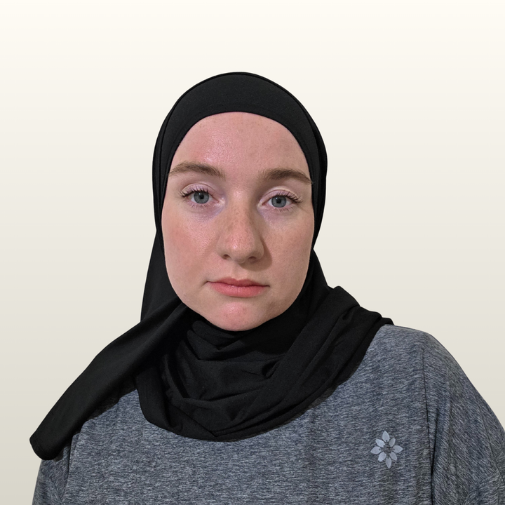 The Everyday Sport Hijab in Black