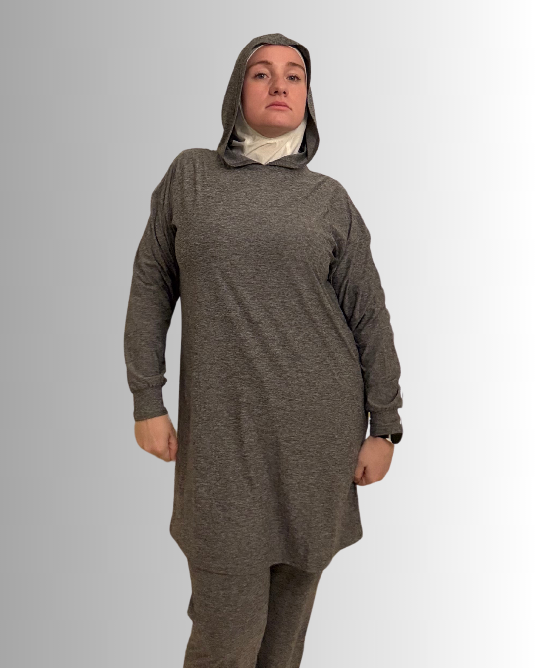 Sport hijab, sports hijab, active hijab, athletic hijab, modest activewear, active hijabi, active muslim, modest athleticwear, modest gymwear, modest sports clothes, modest gym top, modest gym shirt, islamic gym shirt, islamic gym top, loose gym shirt, loose gym top, muslim gym shirt, muslim gym top, hooded gym shirt, hooded gym top