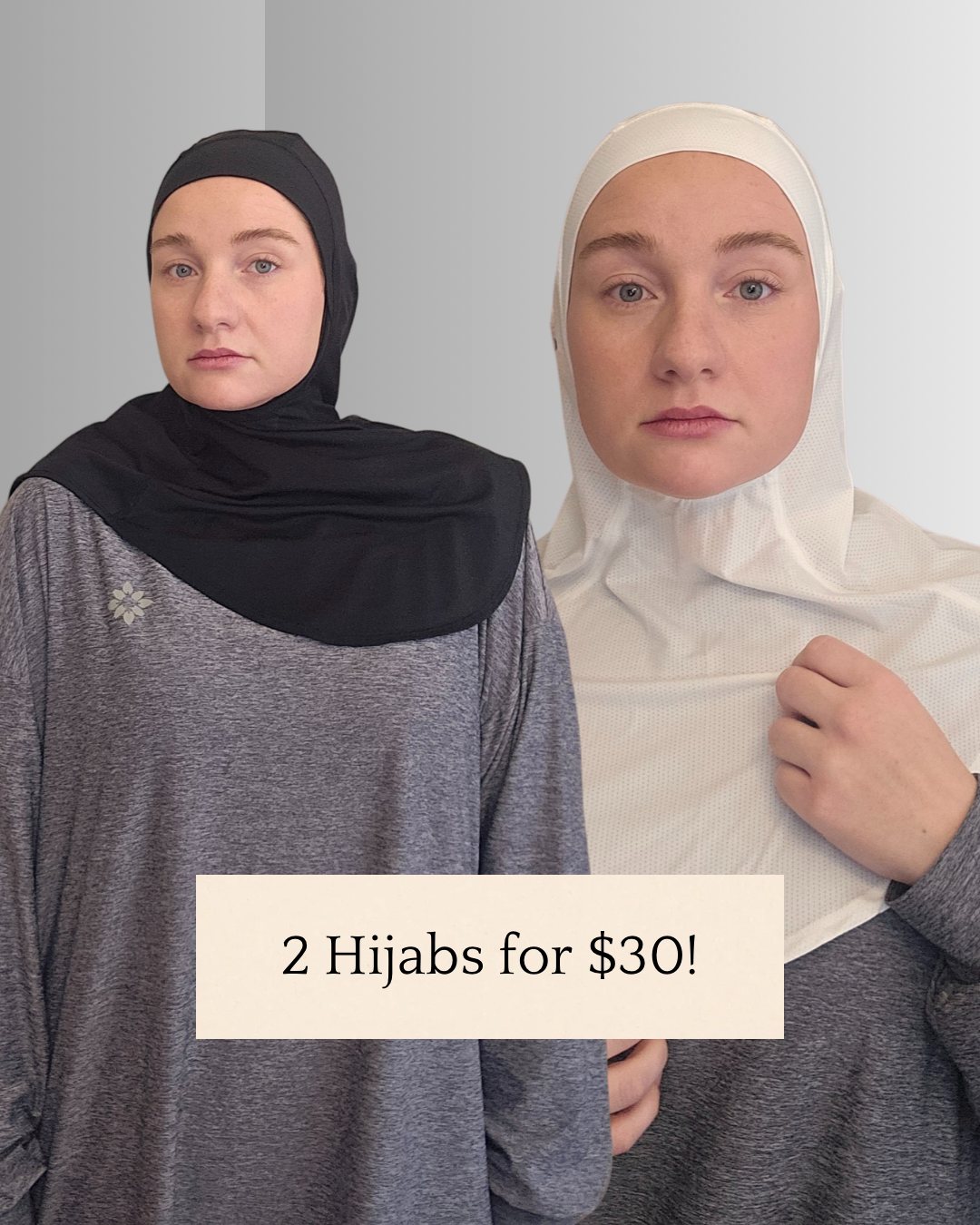 2 Sport Hijabs for $30!