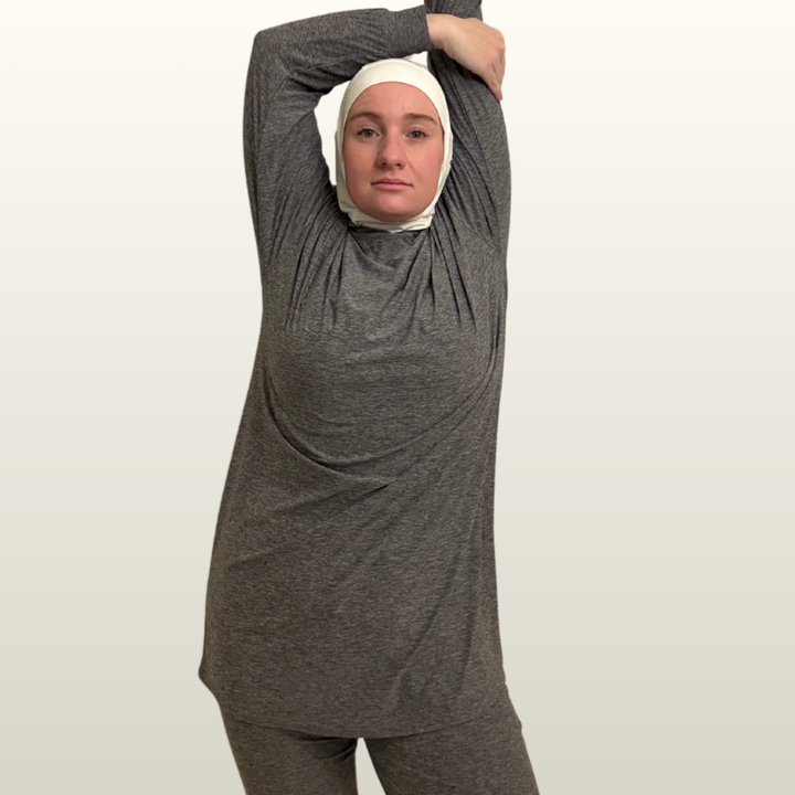 The Relaxed Workout Pants in Gray