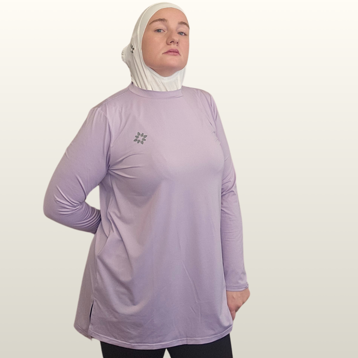 The All-Around Athlete Top in Lavender