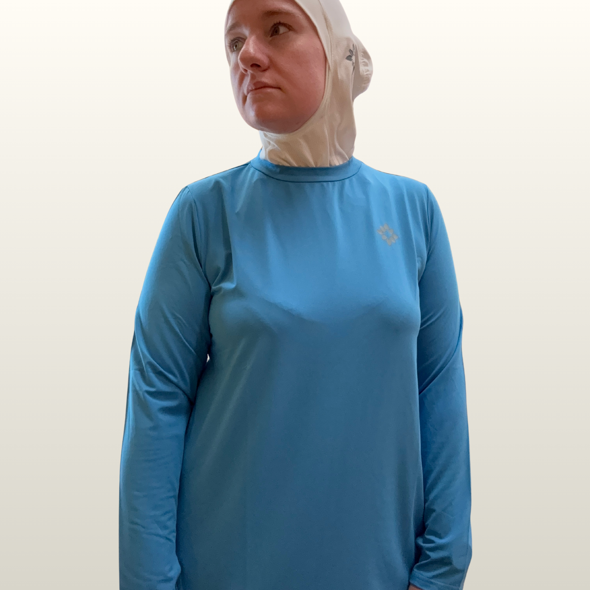 The All-Around Athlete Top in Cyan