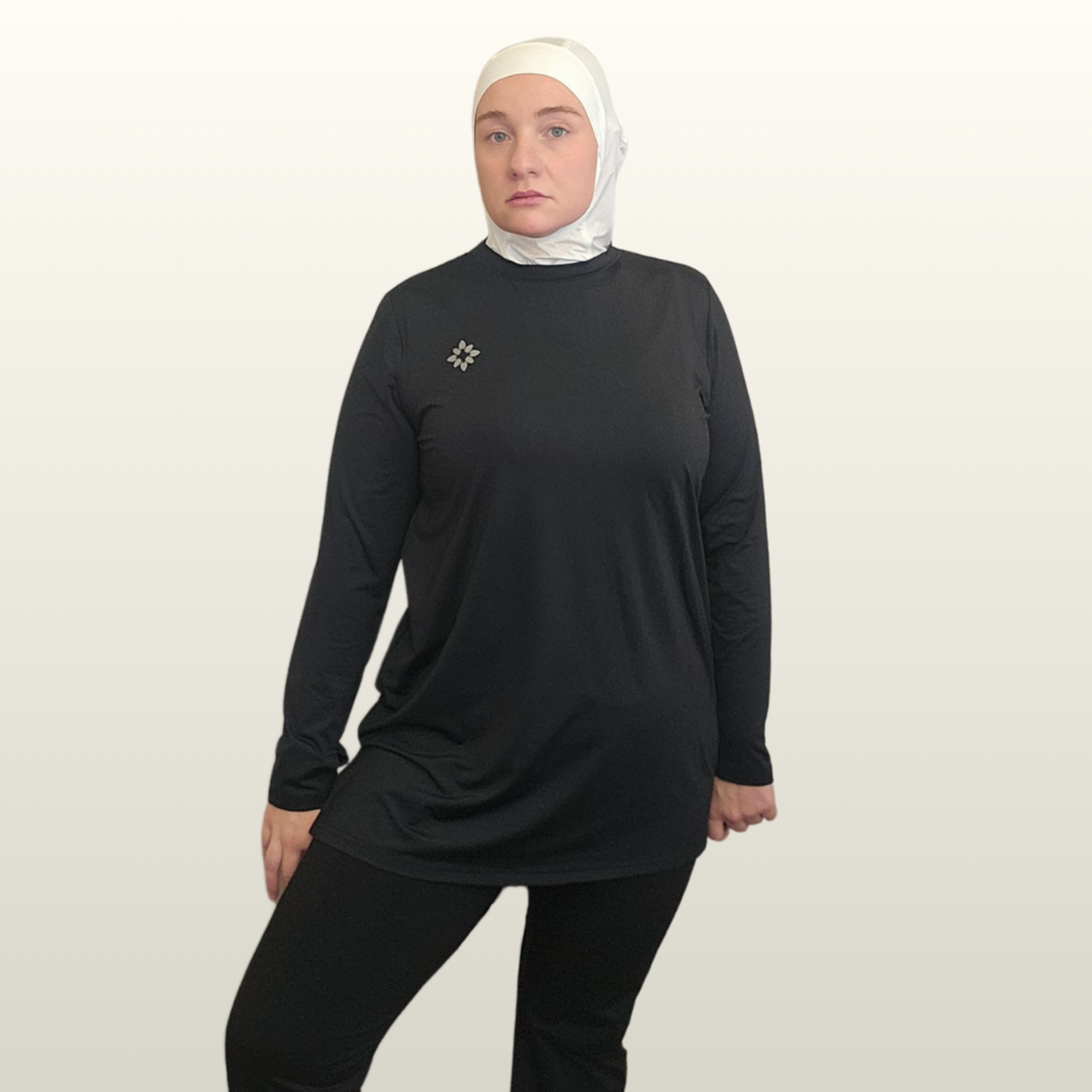 The All-Around Athlete Top in Black