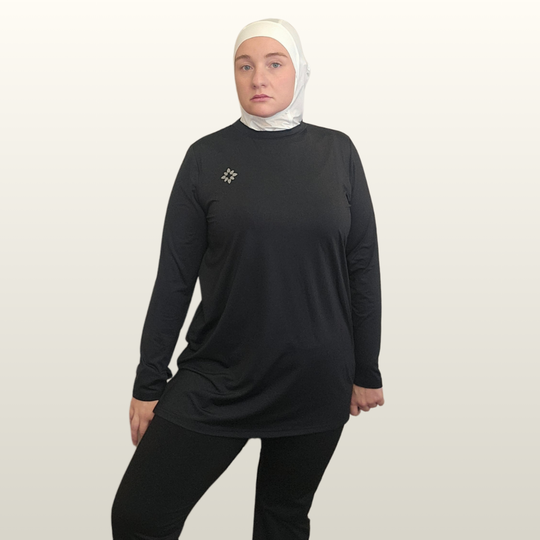 The All-Around Athlete Top in Black