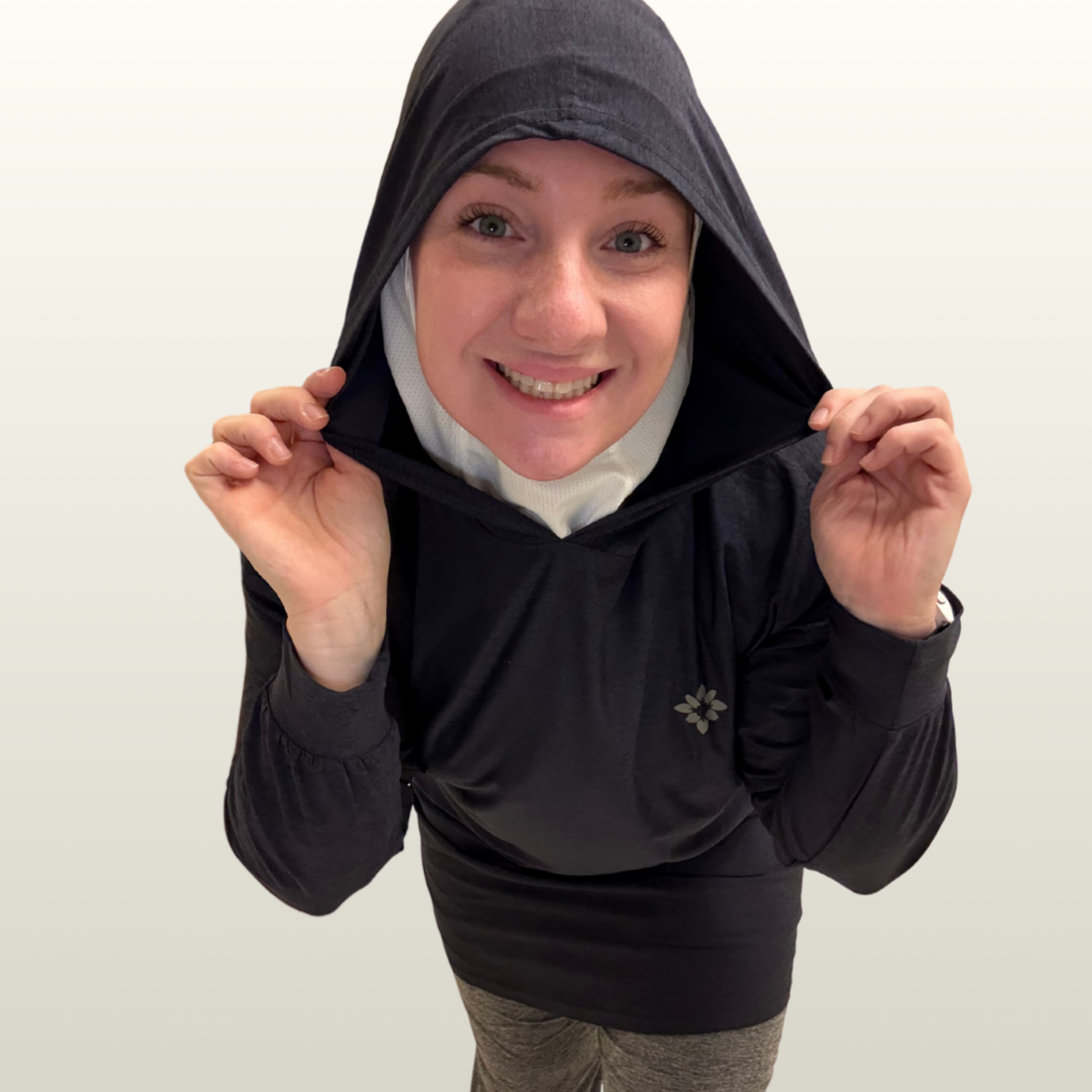 The Hooded Top in Navy