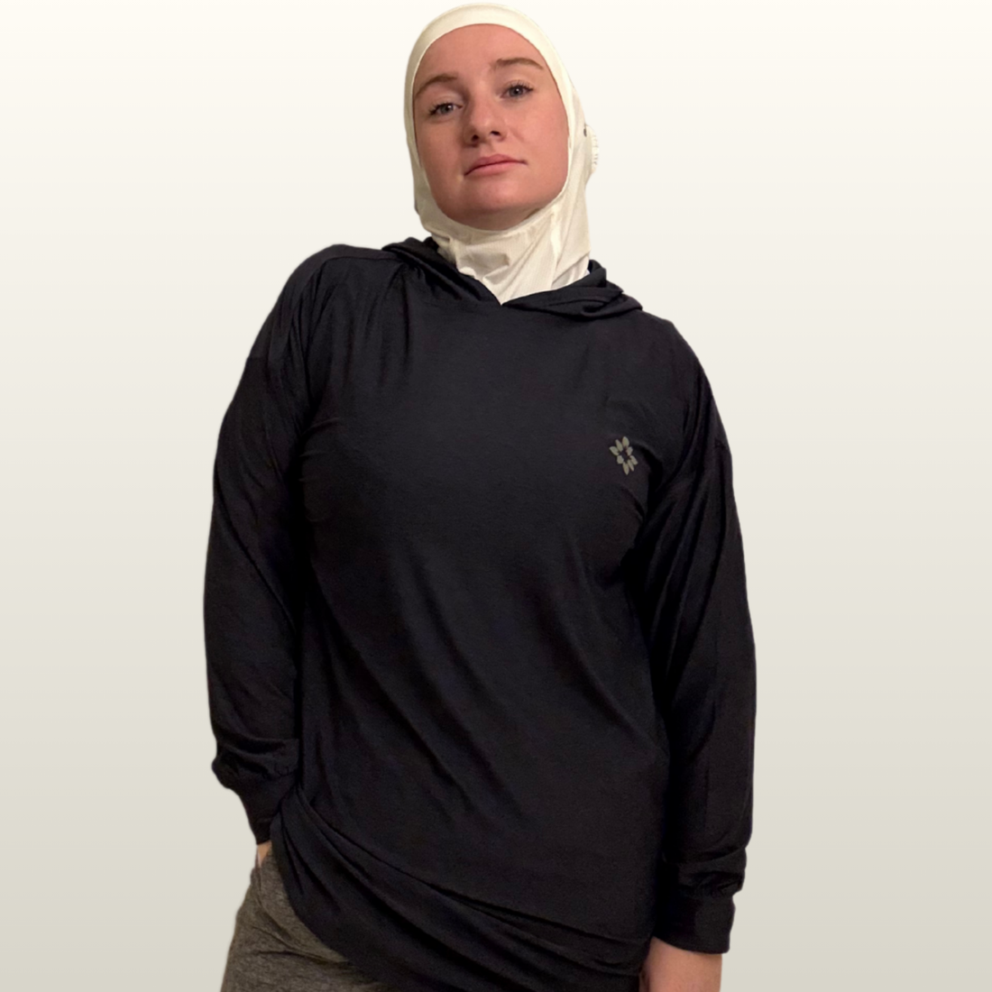 The Hooded Top in Navy