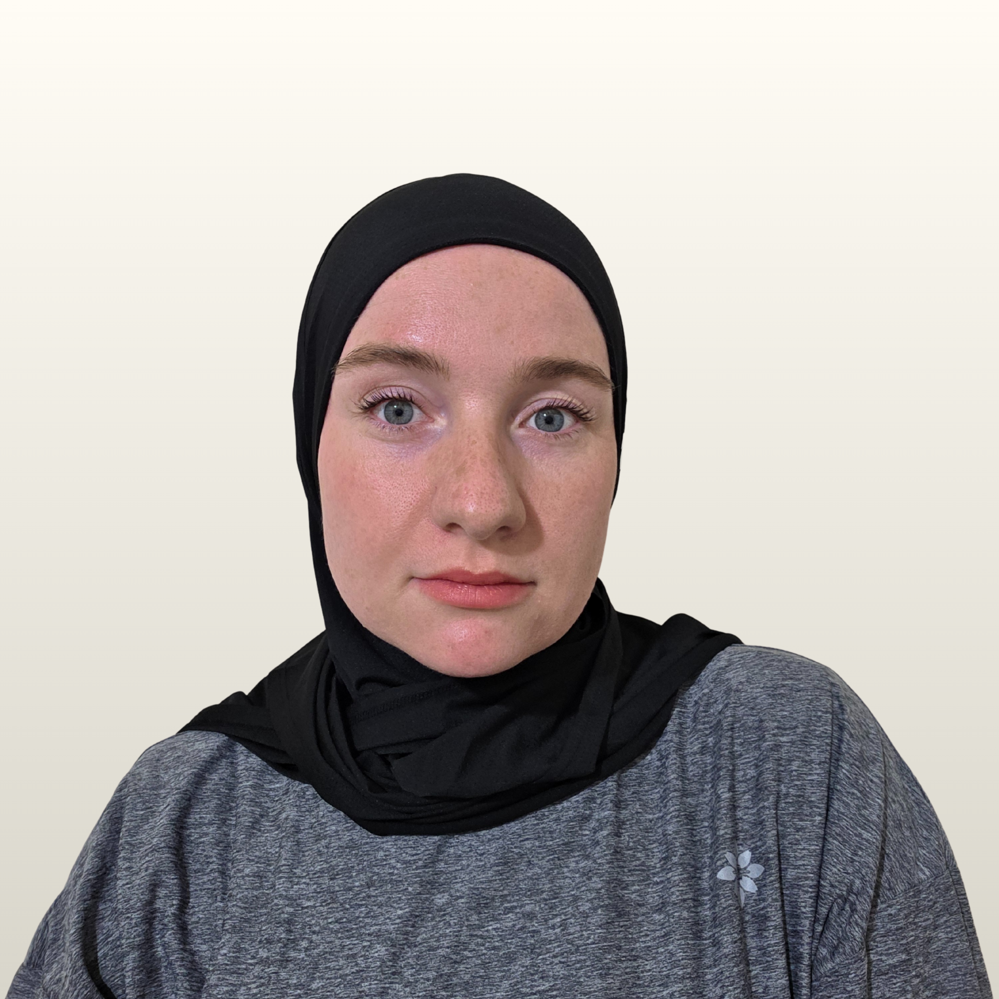 The SnapFit Sport Hijab in Black