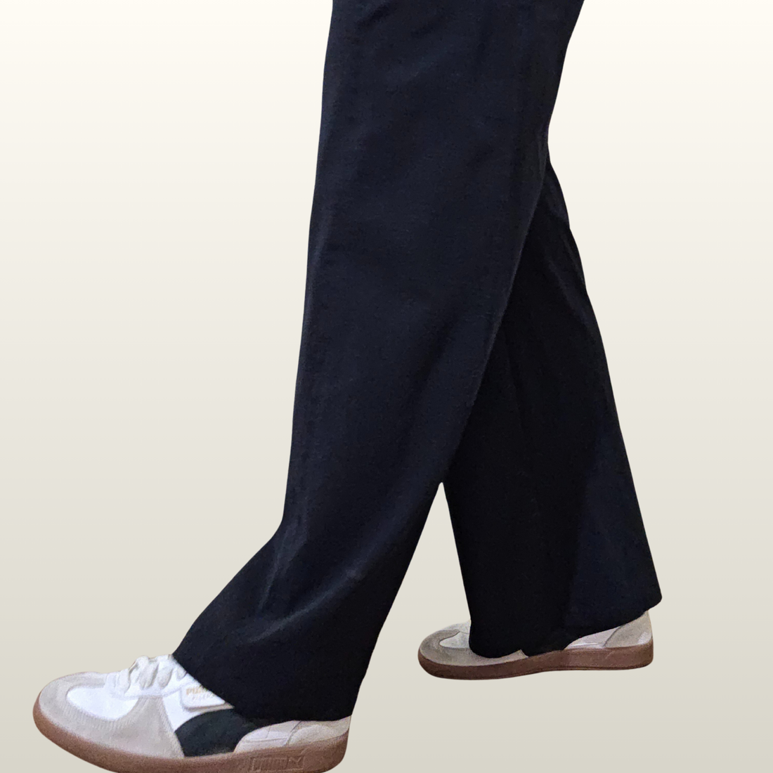 The Wide Leg Pant in Black