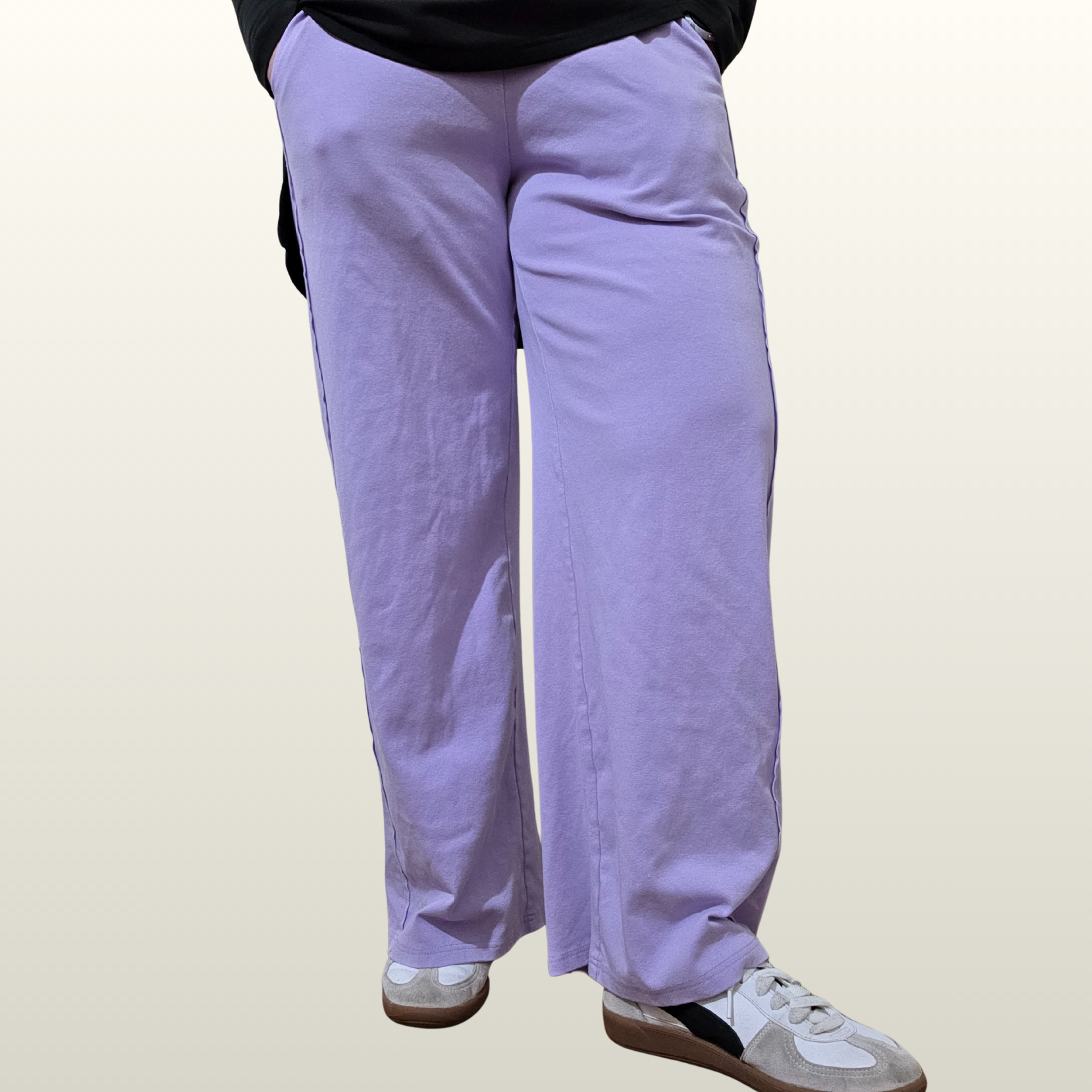 The Wide Leg Pant in Lavender