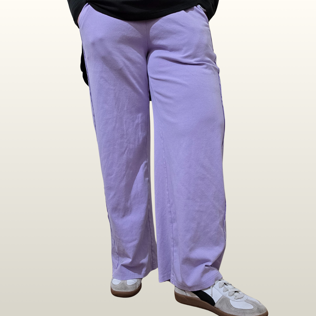The Wide Leg Pant in Lavender