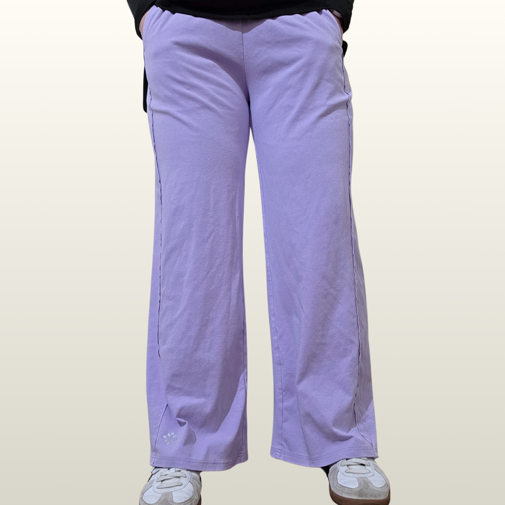 The Wide Leg Pant in Lavender