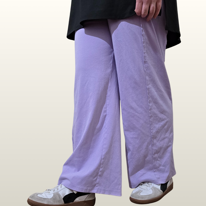 The Wide Leg Pant in Lavender
